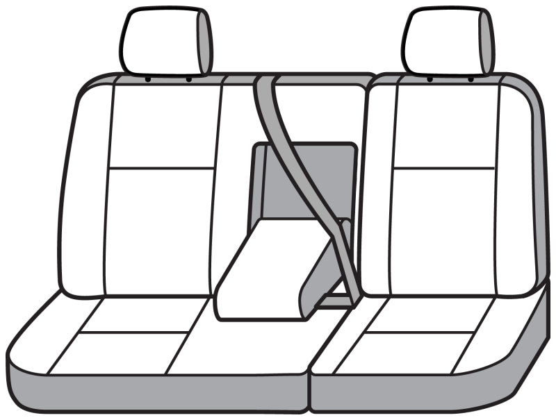 Covercraft 23-24 Nissan Frontier Carhartt Super Dux PrecisionFitSecond Row Seat Covers - Blk