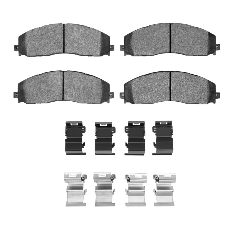 R1 2011-2022 Ford F-350 Super Duty 2WD Front Performance Off-Road/Tow Brake Pads & Hardware Kit
