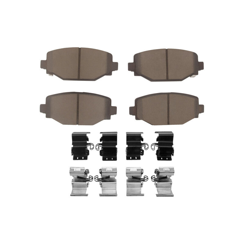 R1 2022-2025 Jeep Grand Cherokee Rear R1 Optimum OE Pads & Hardware Kit