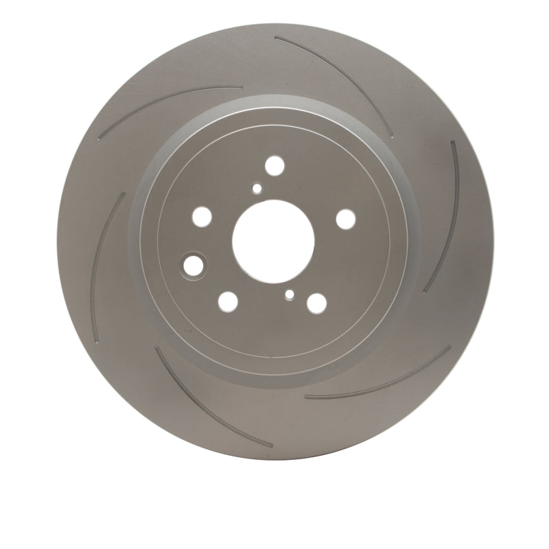 R1 15-22 Lexus GS F Right Rear Slotted GeoSPEC Coated Rotor