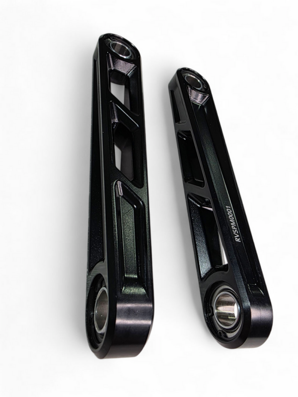 Elektric Offroad 2024+ Can Am Maverick R Front Sway Bar Links Anodized Black
