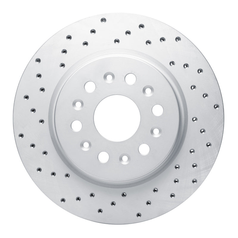 DFC 17-26 Buick Enclave Rear Left Drilled Geoperformance Rotor
