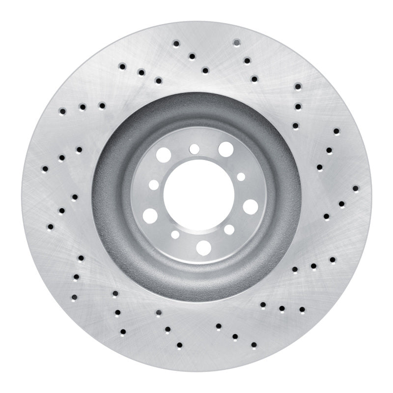 DFC 15-20 BMW M4 Left Front Drilled Brake Rotor