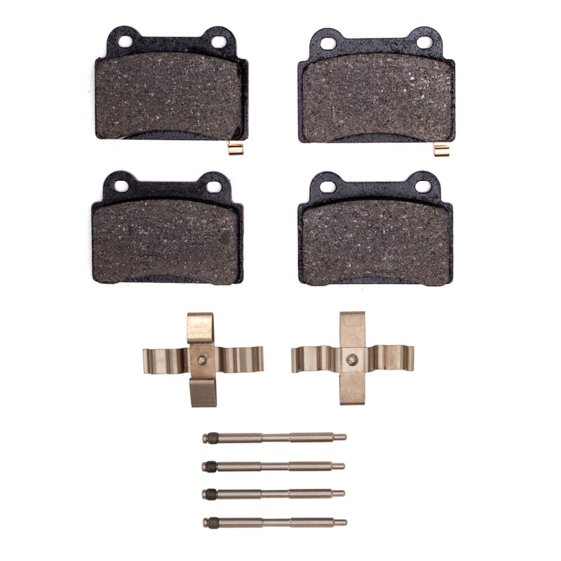 R1 2008-2015 Mitsubishi Lancer Rear R1 Performance Sport Pads & Hardware Kit