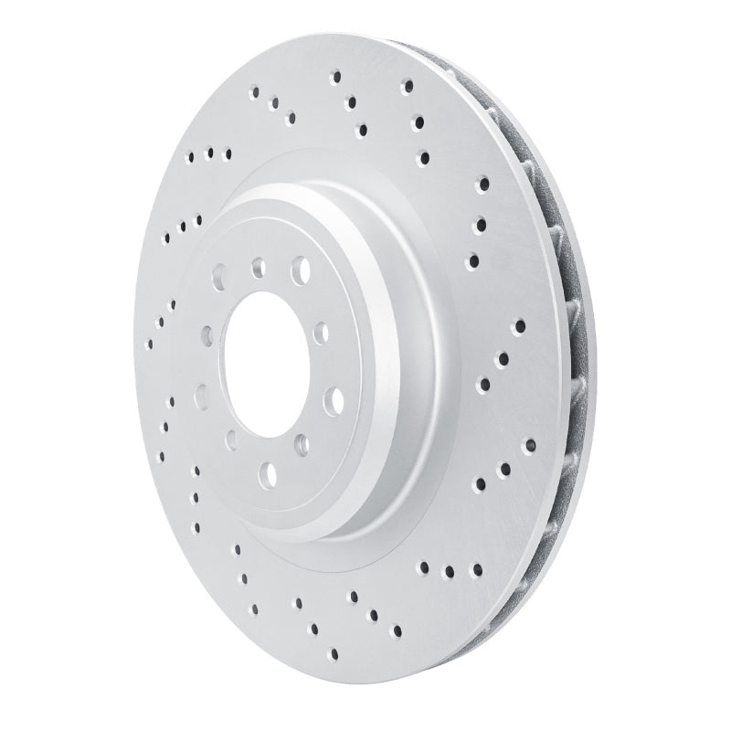 DFC 08-13 BMW M3 Right Front Drilled GeoSPEC Coated Rotor