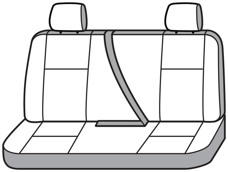 Covercraft 09-10 Dodge Ram Carhartt SeatSaver Custom Second Row Seat Covers - Gravel