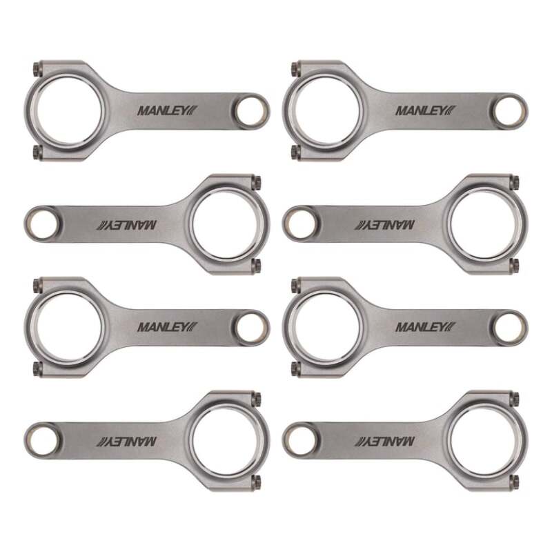 Manley Chevy Small Block LS-1 6.125in H Beam w/ ARP 2000 Connecting Rod Set