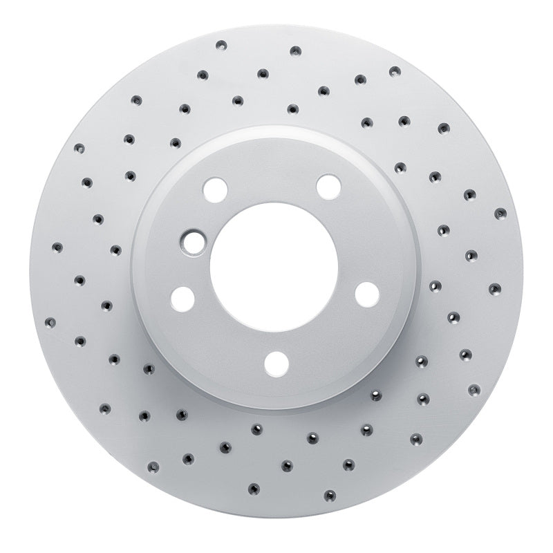 DFC 04-10 BMW 528Xi Front Left Drilled Geoperformance Rotor