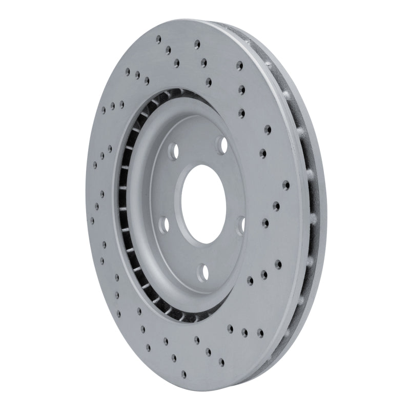 DFC 12-25 Chrysler Town & Country Front Left Drilled Geoperformance Rotor