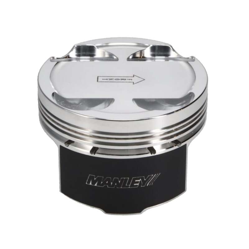 Manley Toyota 3.0L 2JZ-GTE Piston Set - 86.00mm Bore 1.180in CH, -8.00 CC