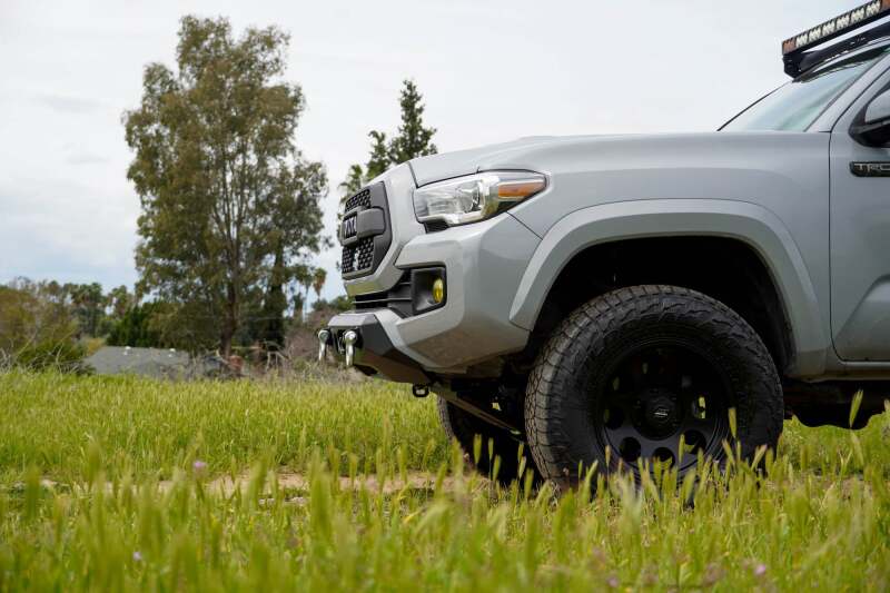 DV8 16-23 Toyota Tacoma Center Mount Winch Front Bumper