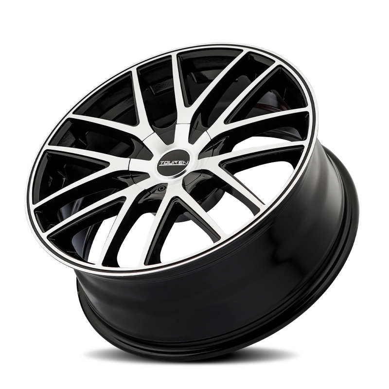 Touren 3260 TR60 17x7.5 / 5x108/114.3 BP / 42mm Offset / 72.62mm Hub Gloss Black Machined Wheel