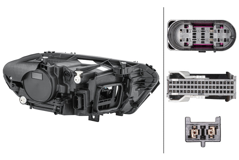 Hella 19-20 Mercedes-Benz A Class Headlamp Lh Led Static