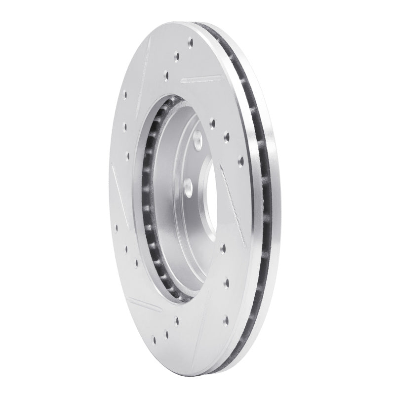 R1 88-20 Chevrolet CHEVY (Mexico) Front Right Drilled & Slotted Silver Brake Rotor