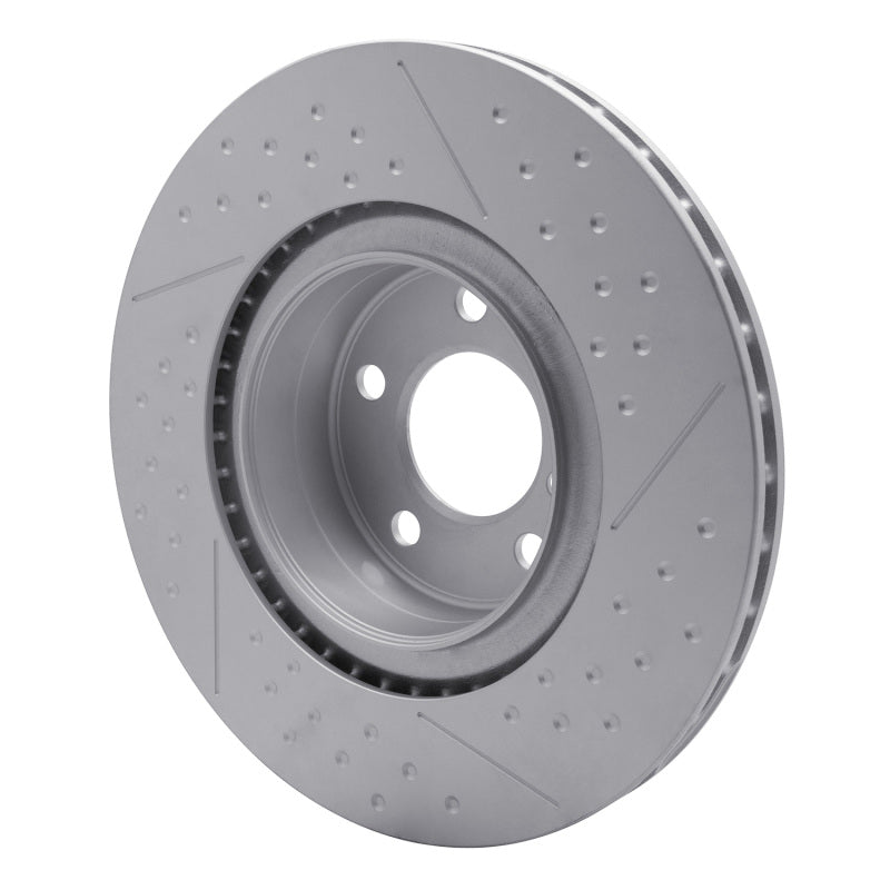R1 12-20 BMW M140i (Mexico) Rear Dimpled & Slotted GeoSPEC Coated Rotor