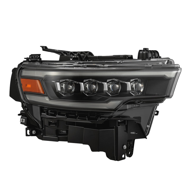 AlphaRex 25-26 Dodge Ram 1500 NOVA LED Proj Headlights- Black w/Activ Lit/ Seq Signal/Switchbk DRL