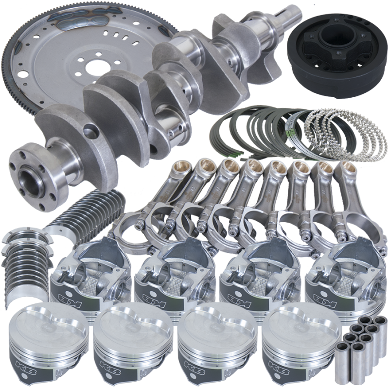 Eagle Ford 302 3.250in Crank 5.400in I-Beam Rod -10cc 4.040in Pistons 157 Tooth FW Balanced Assembly