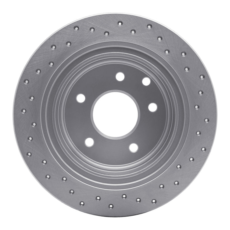 DFC 02-25 Nissan Altima Rear Left Drilled Geoperformance Rotor