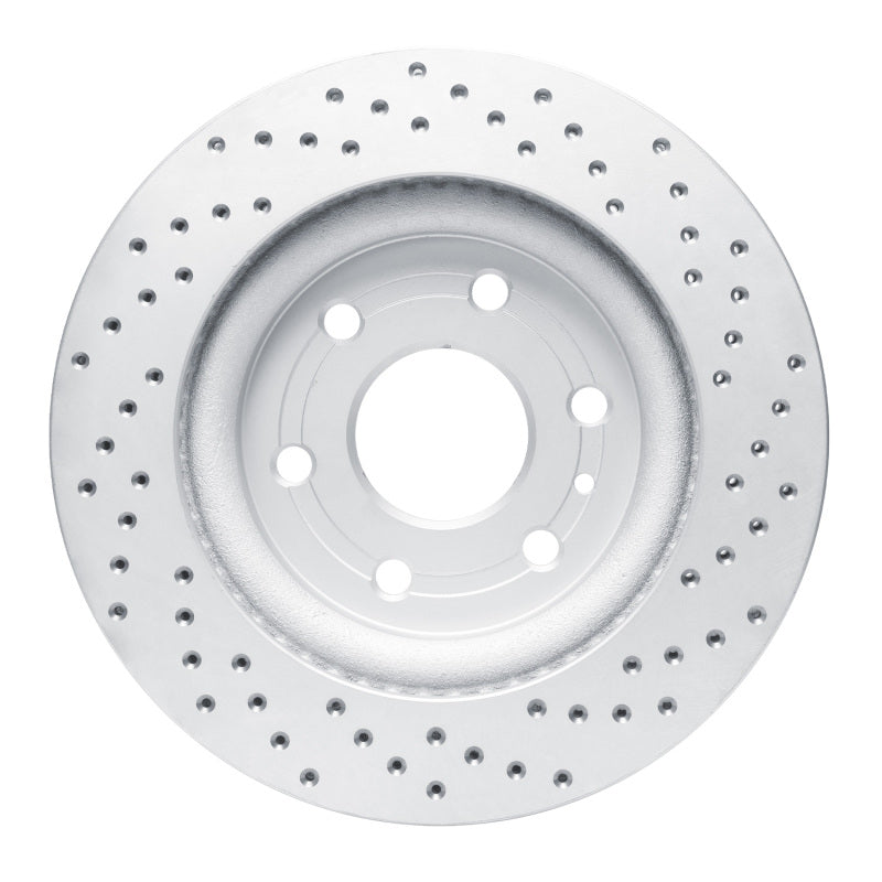 DFC 07-17 Buick Enclave Front Left Drilled Geoperformance Rotor