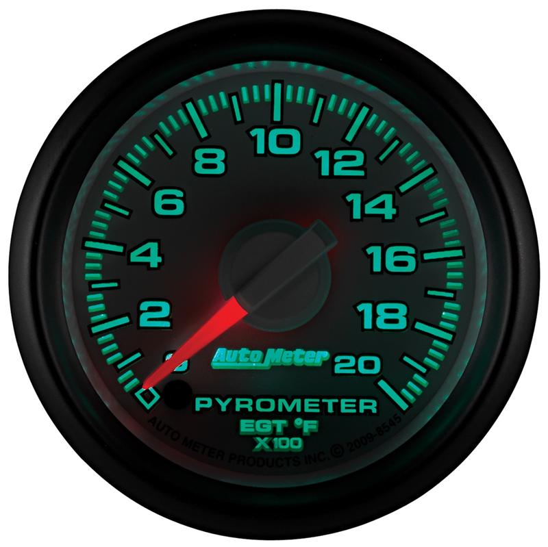 Autometer Factory Match 52.4mm Advanced Digital Stepper Motor 0-2000 Deg F Pyrometer