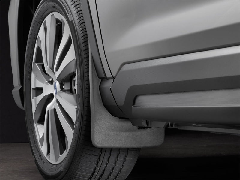 WeatherTech 2019+ Subaru Ascent No Drill MudFlaps - Black