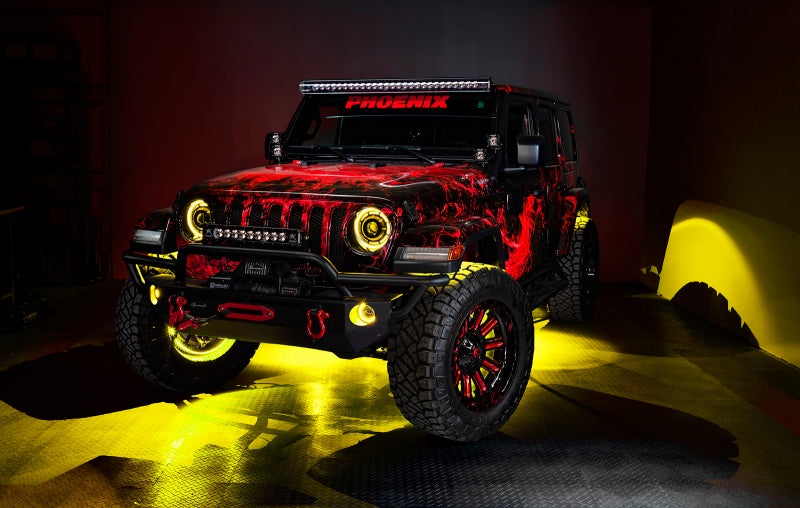 Oracle Jeep Wrangler JK/JL/JT High Performance W LED Fog Lights - w/o Controller
