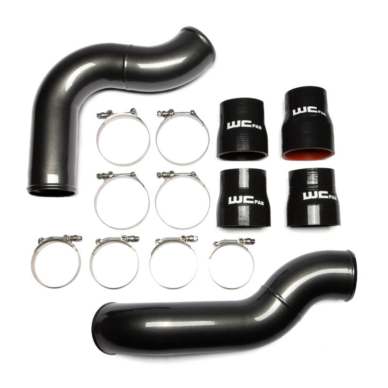 Wehrli 25-26 Cummins 6.7L High Flow Intake Bundle Kit Stage 1 - WCFab Grey