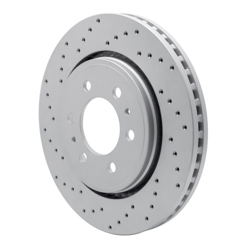 DFC 07-21 Ford F-150 Rwd Front Left Drilled Geoperformance Rotor