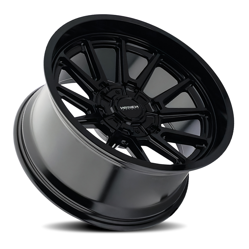 Mayhem 8116 Intrepid 20x9 / 5x127 BP/ 0mm Offset / 87mm Hub Gloss Black Wheel