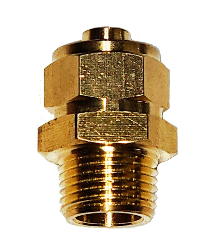 Kleinn 1/2In OD Tubing 3/8In M NPT Straight Compression Fitting