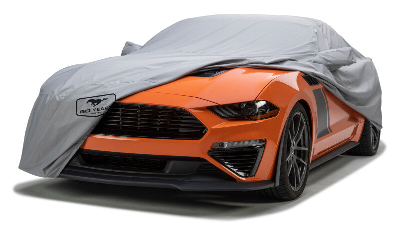 Covercraft 2000 Mustang Custom WeatherShield HP Car Cover with Mustang 60th Anniversary logo