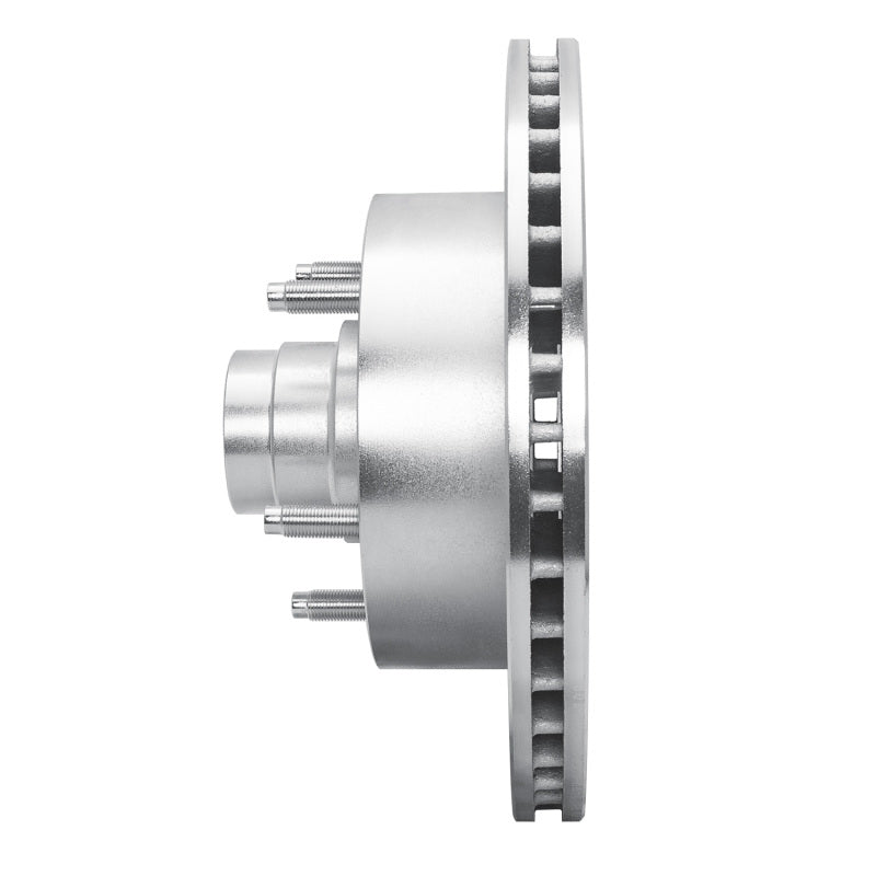 R1 94-01 Ford E-150 Econoline Club Wagon Front Left Drilled & Slotted Silver Brake Rotor