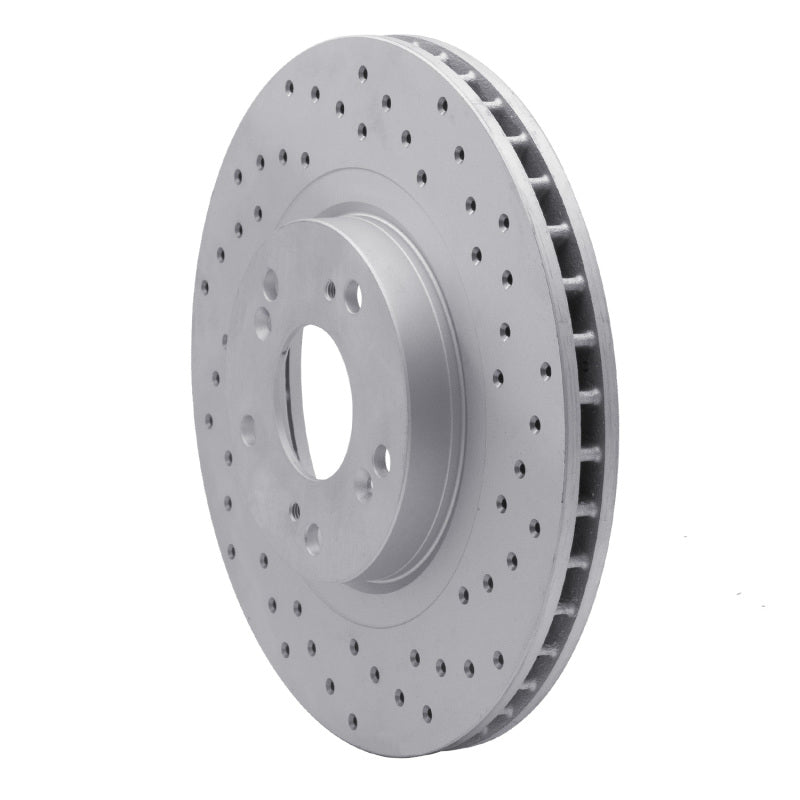 DFC 02-15 Acura Rsx Front Right Drilled Geoperformance Rotor