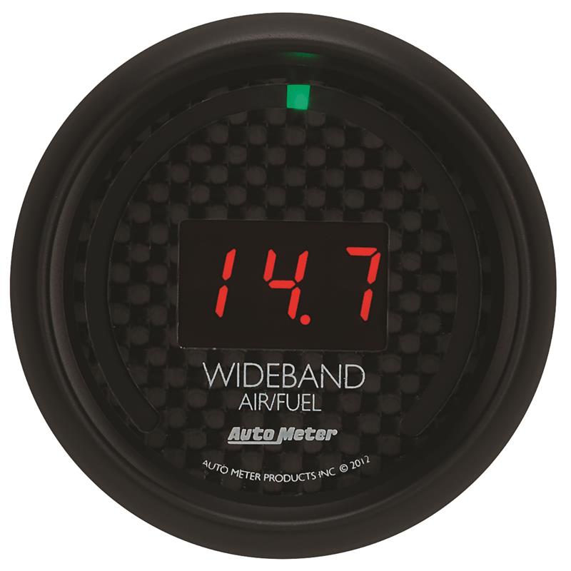 Autometer GT Series 52mm Digital 10:1-17:1 AFR Wideband Air/Fuel Ratio Street