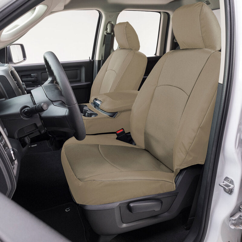 Covercraft 21-25 F150 XL/XLT Endura PrecisionFit Custom Front Row Seat Covers - Tan/Tan