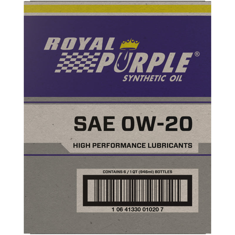 Royal Purple Premium Synthetic High Performance Multi-Grade 0W20 Motor Oil - 1 Quart