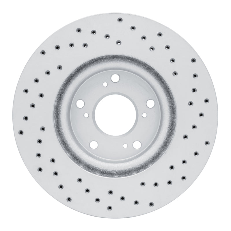 DFC 02-15 Acura Csx Front Left Drilled Geoperformance Rotor