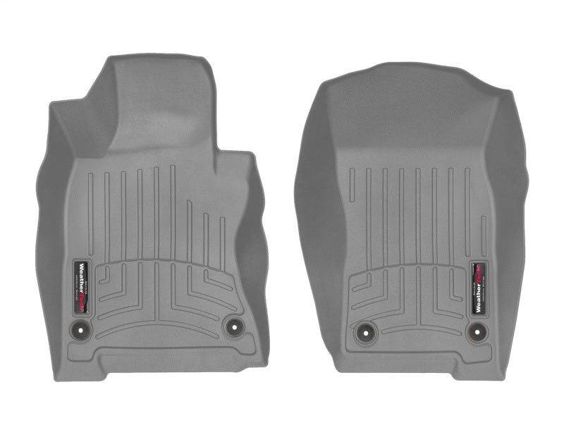 WeatherTech 2018+ Infiniti Q50 Front FloorLiner - Grey (Will Fit Hybrid Models)