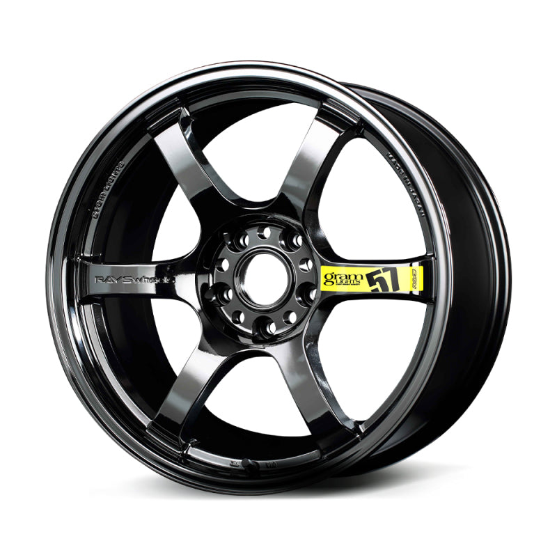 Gram Lights 57DR Limited Edition 18X8.5 +37 5x114.3 Rays Black Metal Coat (RB)