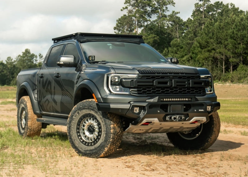 RIVAL 24-26 Ford Ranger Raptor Front Aluminum Bumper w/Winch Mount and Recovery Points