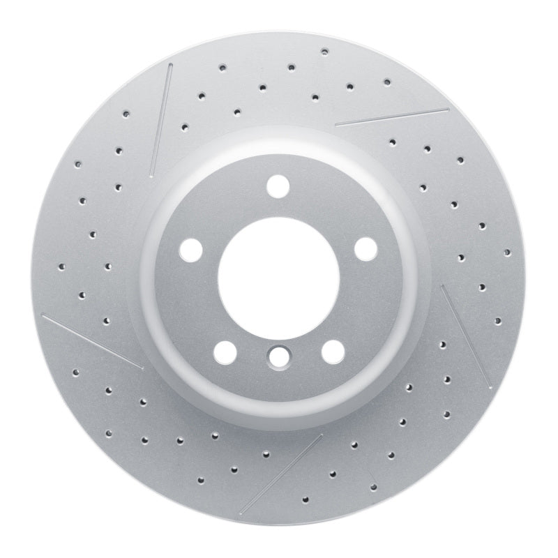 R1 13-13 BMW 135IS Front Drilled & Slotted Carbon Alloy GeoMET Rotor