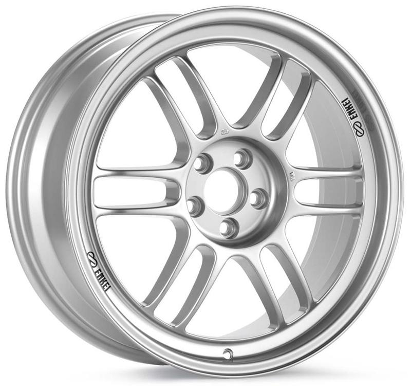 Enkei RPF1 17x7.5 5x100 48mm Offset 73mm Bore Silver Wheel