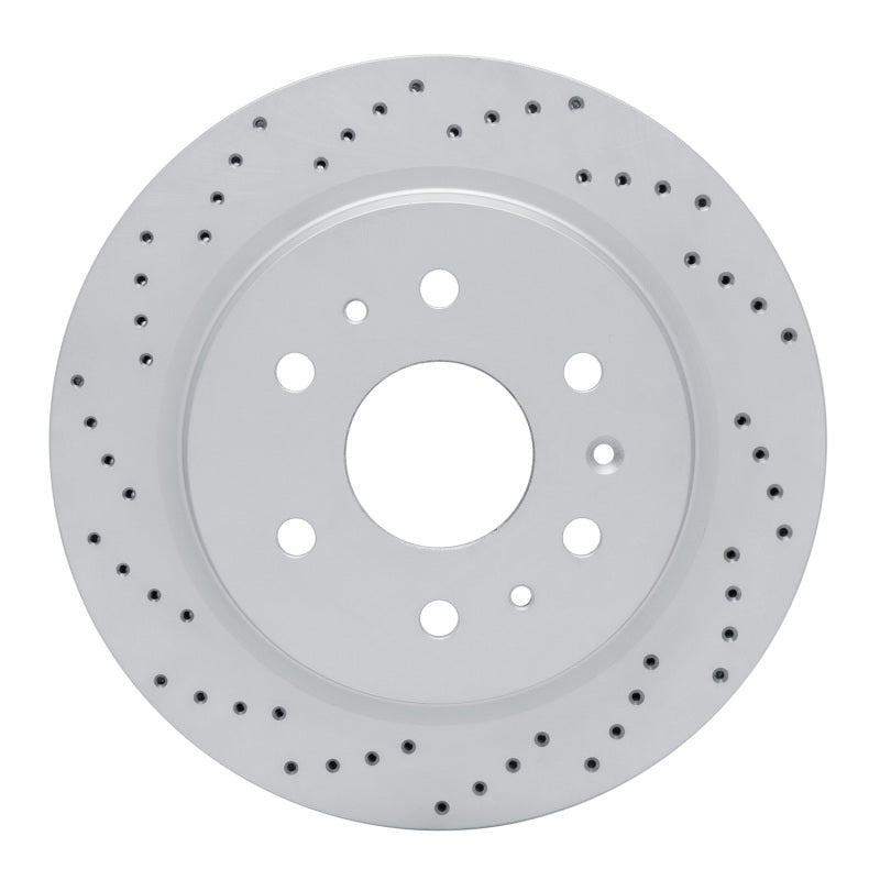 DFC 19-26 Cadillac Escalade Rear Left Drilled Geoperformance Rotor