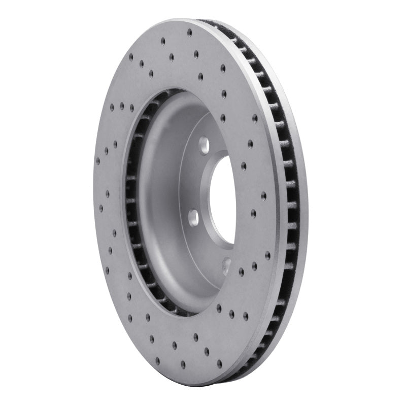 DFC 05-07 Land Rover LR3 Front Right Drilled Geoperformance Rotor