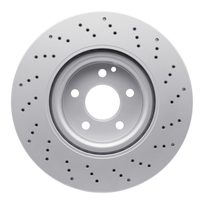 R1 07-13 Mercedes-Benz CL550 Front Drilled Carbon Alloy GeoMET Rotor