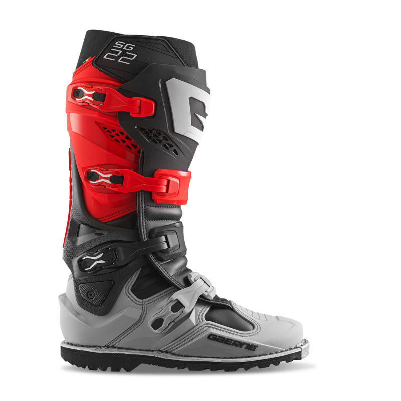 Gaerne SG22 Limited Edition Gore-Tex Enduro Boot Red/Black/Grey LE Size - 9