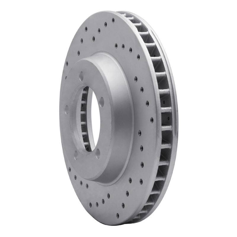 DFC 67-70 Chevrolet Bel Air Front Left Drilled Geoperformance Rotor