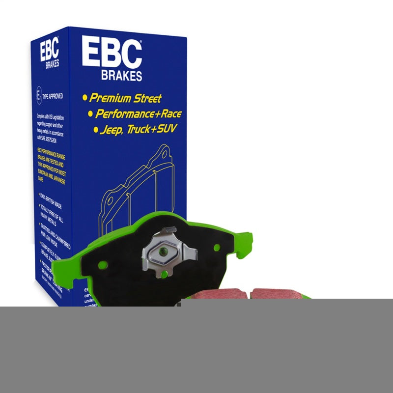 EBC 2017+ Volkswagen Atlas 2.0L Turbo Greenstuff Front Brake Pads