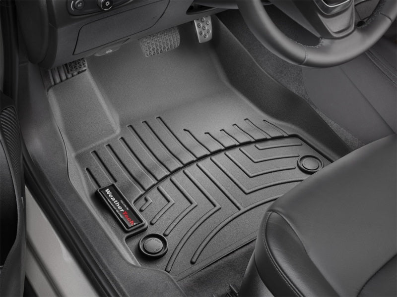 WeatherTech 16-18 Chevrolet Malibu Front FloorLiners - Black