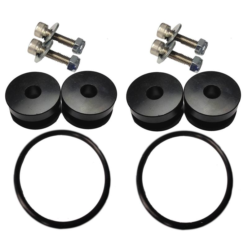 Torque Solution Universal Billet Bumper Quick Release Replacement O-Rings (Pair)